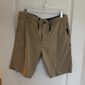 O'Neill Men's Khaki Flat Front Shorts